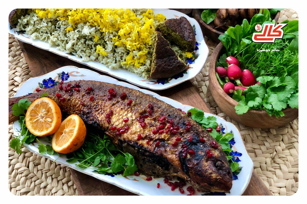 دستور پخت ماهی سفید شکم پر شمالی